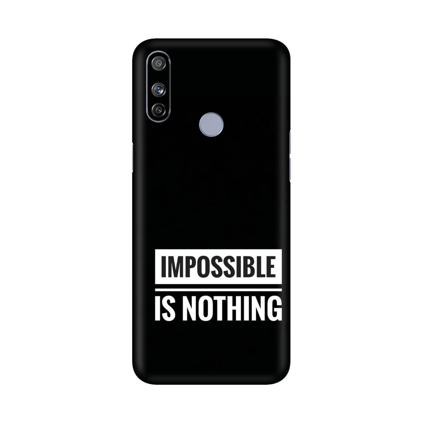 Motivational Text Mobile Skin For Realme Narzo 20a