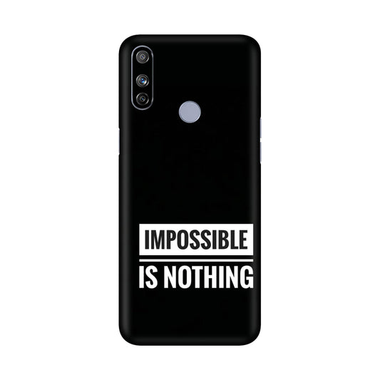 Motivational Text Mobile Skin For Realme Narzo 20a