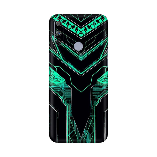 Neon Circuit Predator Mobile Skin For Realme Narzo 20a