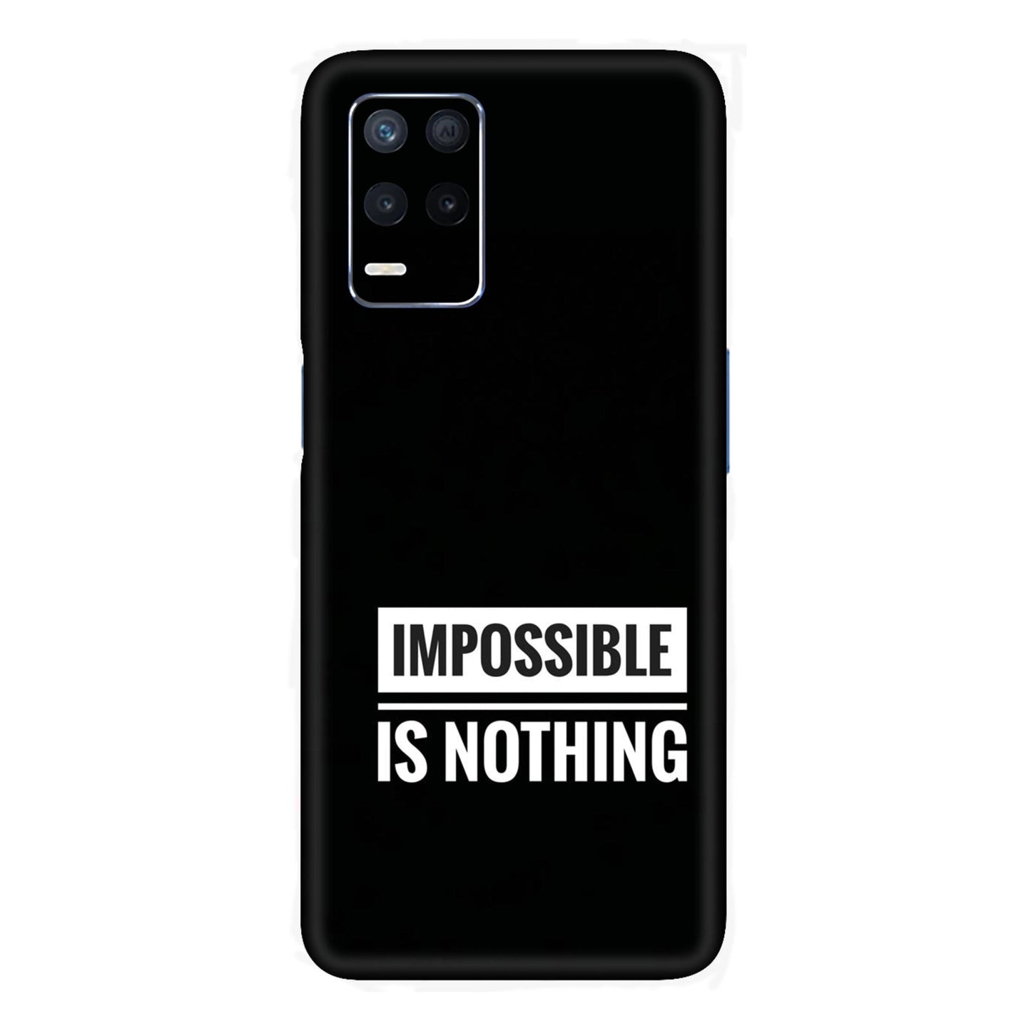 Motivational Text Mobile Skin For Realme Narzo 30 5g