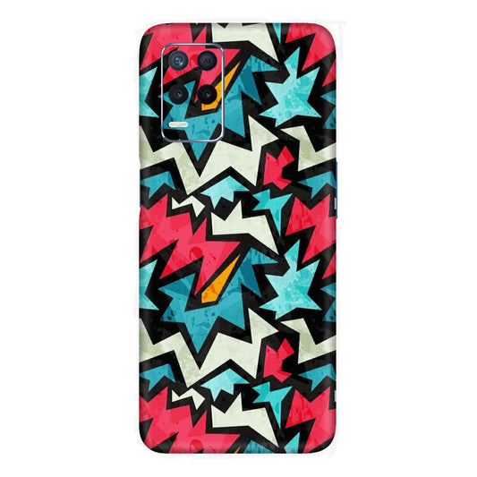 Abstract Urban Energy Mobile Skin For Realme Narzo 30 5g