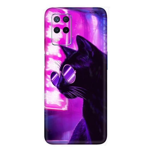 Circuit Spine Cyberpunk Mobile Skin For Realme Narzo 30 5g