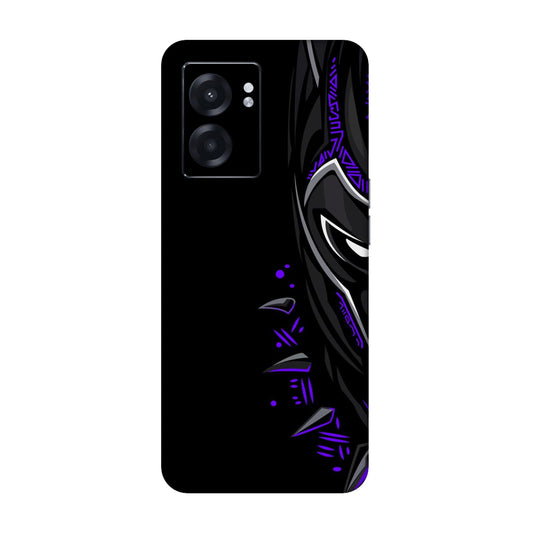 Neon Vibe Cat Mobile Skin For Realme Narzo 50 5g