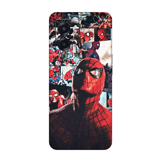 Vintage Spider Man Collage Mobile Skin For Realme Narzo 50 5g