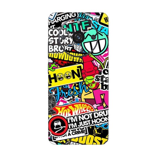 Hoonigan Sticker Bomb Mobile Skin For Realme Narzo 60 5g