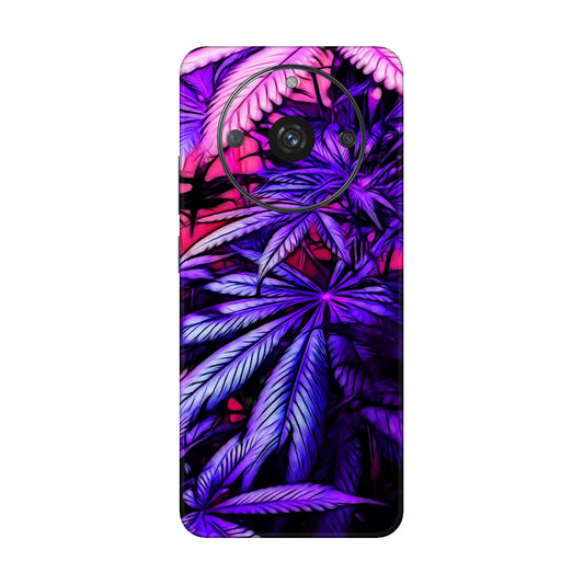 Neon Purple Herb Mobile Skin For Realme Narzo 60 5g