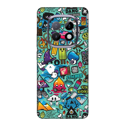 Graffiti Chaos Sticker Bomb Mobile Skin For Realme Narzo 70 Turbo 5g