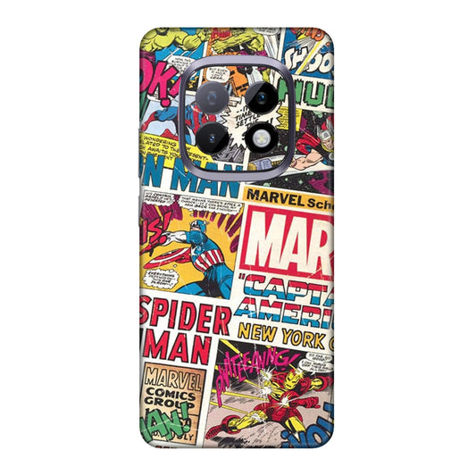 Vintage Marvel Comic Bomb Mobile Skin For Realme Narzo 70 Turbo 5g
