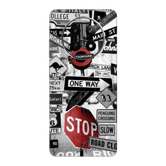 Global Urban Sign Bomb Mobile Skin For Realme Narzo 70x 5g