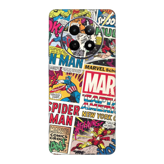 Vintage Marvel Comic Bomb Mobile Skin For Realme Narzo 70x 5g