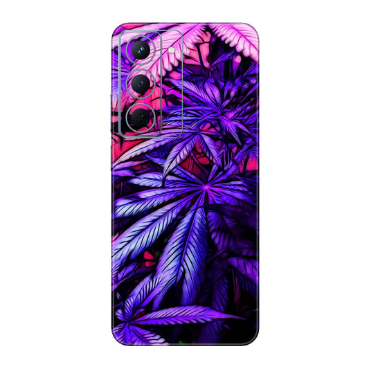 Neon Purple Herb Mobile Skin For Realme Narzo 80x 5g