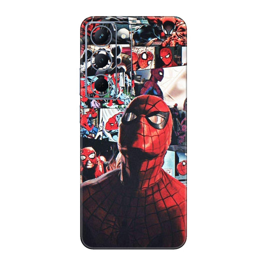 Vintage Spider Man Collage Mobile Skin For Realme Narzo 80x 5g