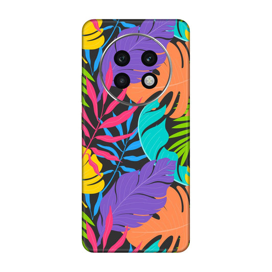 Neon Jungle Leaves Mobile Skin For Realme P1 Speed 5g