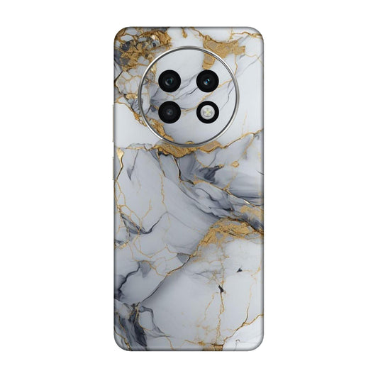 White Gold Luxury Marble Mobile Skin For Realme P1 Speed 5g