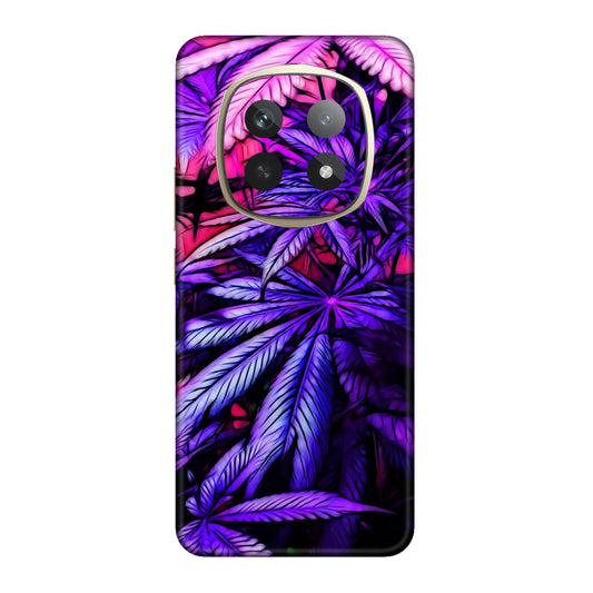 Neon Purple Herb Mobile Skin For Realme P2 Pro 5g