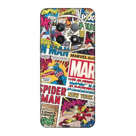 Vintage Marvel Comic Bomb Mobile Skin For Realme P2 Pro 5g