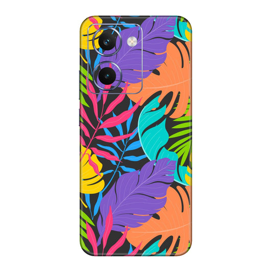 Neon Jungle Leaves Mobile Skin For Realme P3 Ultra 5g