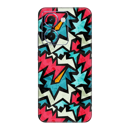 Abstract Urban Energy Mobile Skin For Realme P3 Ultra 5g