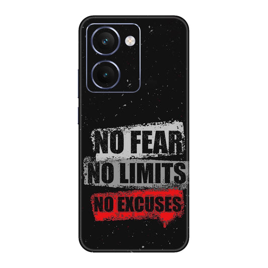 No Fear No Limits Mobile Skin For Realme P3 Ultra 5g