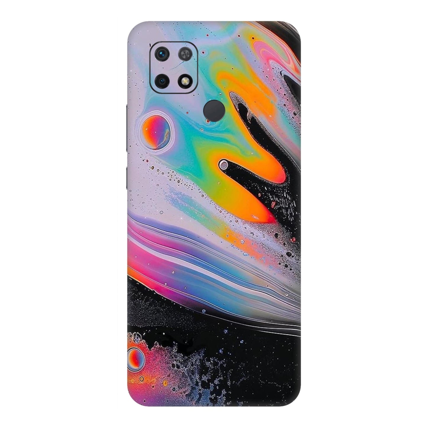 Aesthetic Grid Mobile Skin For Redmi 10