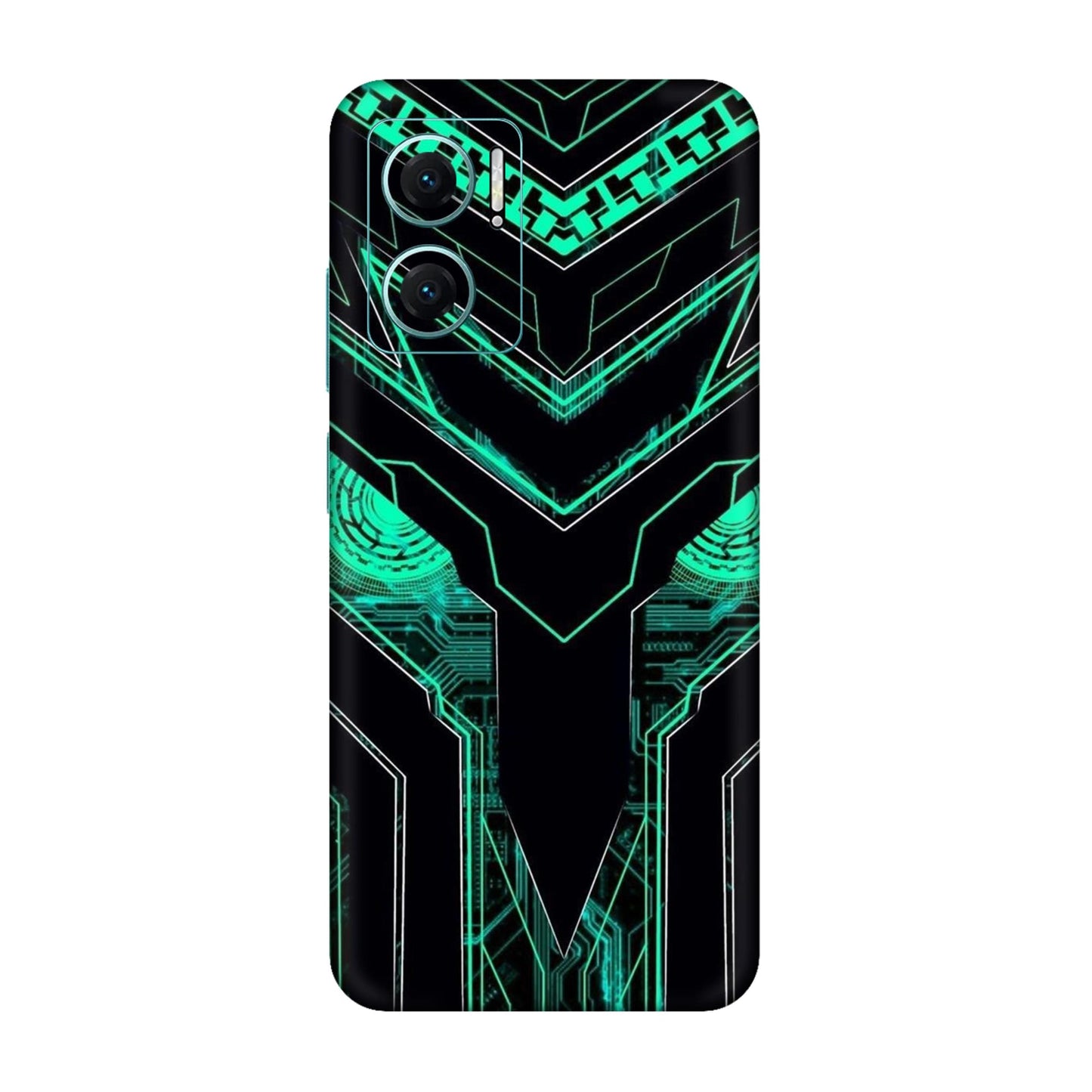 Neon Circuit Predator Mobile Skin For Redmi 10 5g