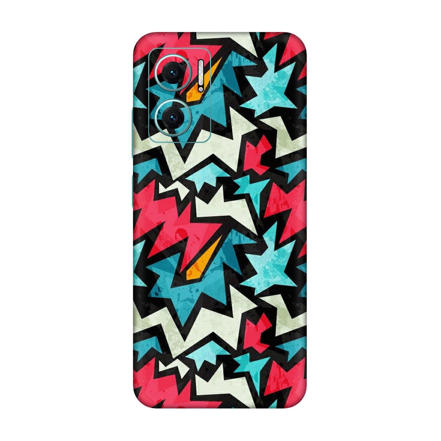 Abstract Urban Energy Mobile Skin For Redmi 10 5g