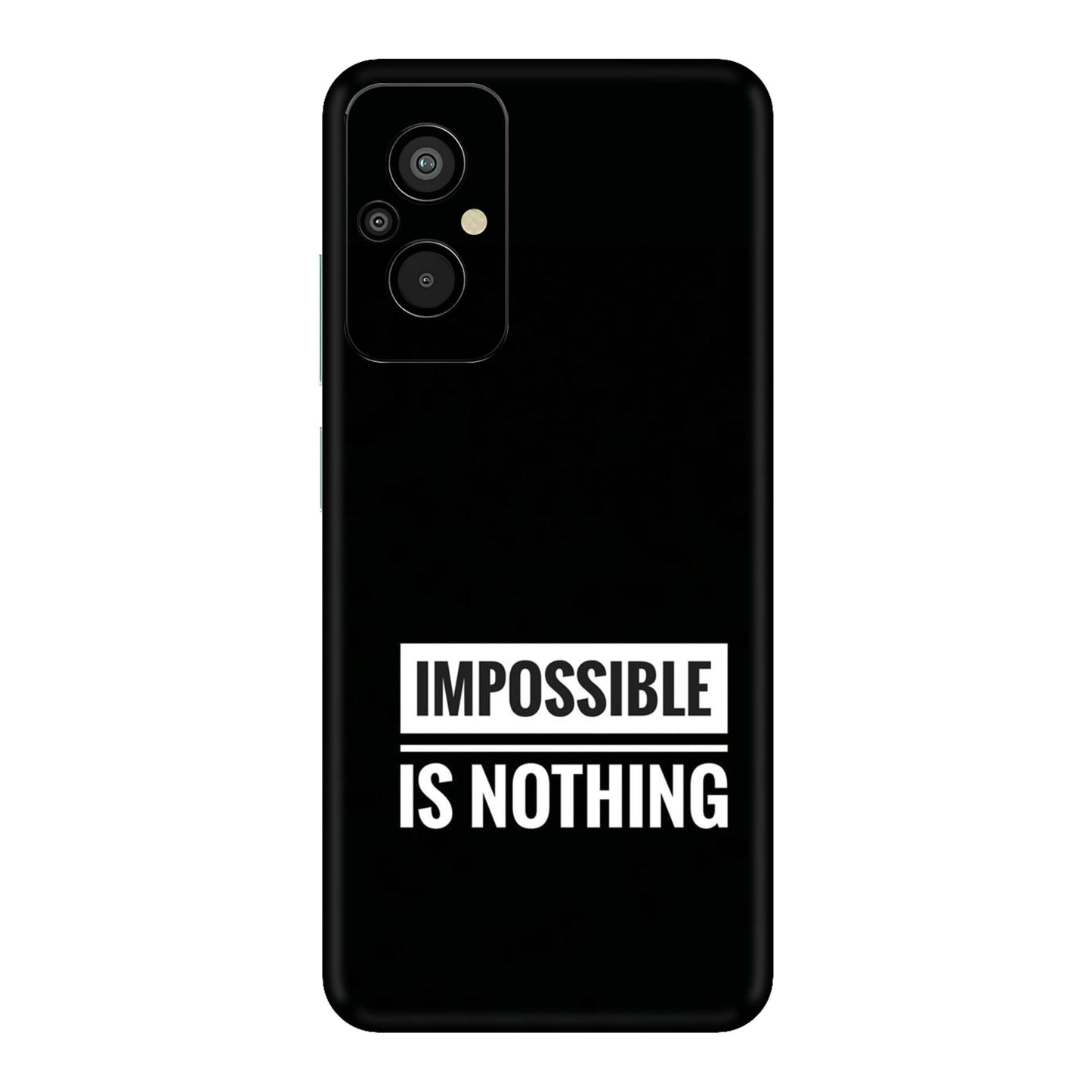 Motivational Text Mobile Skin For Redmi 11 Prime
