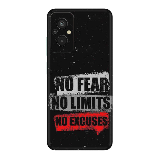 No Fear No Limits Mobile Skin For Redmi 11 Prime