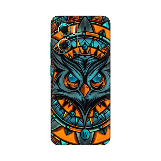 Spirit Owl Mandala Mobile Skin For Redmi 11 Prime 5g