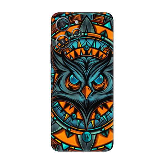 Spirit Owl Mandala Mobile Skin For Redmi 12 4G