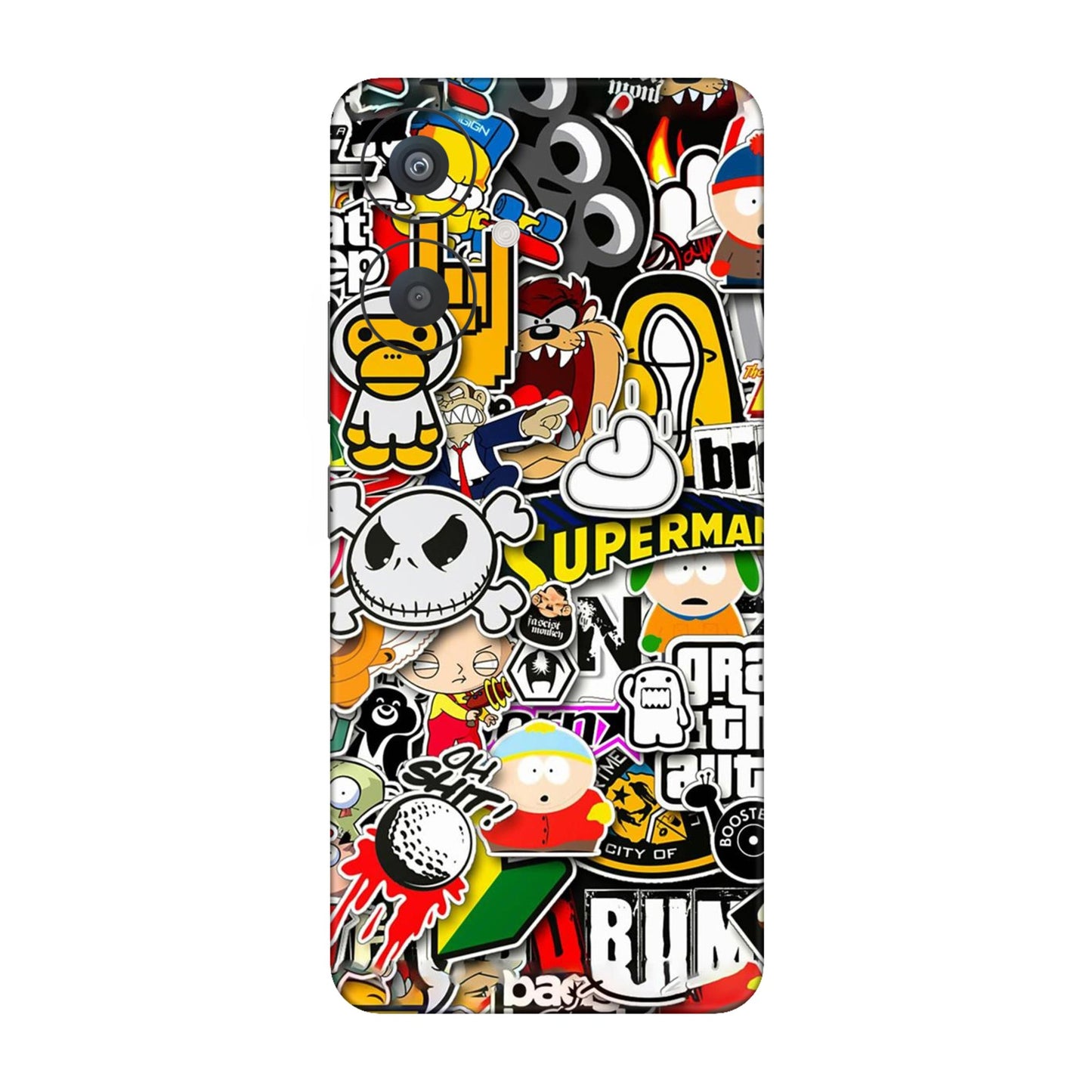 Sukuna Tongue Out Energy Mobile Skin For Redmi 13C 5g