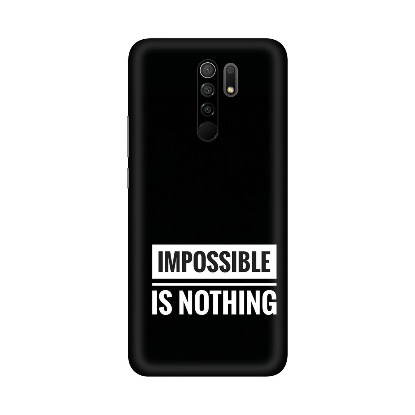Motivational Text Mobile Skin For Redmi 9