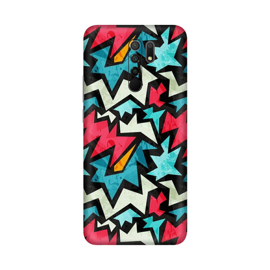Abstract Urban Energy Mobile Skin For Redmi 9