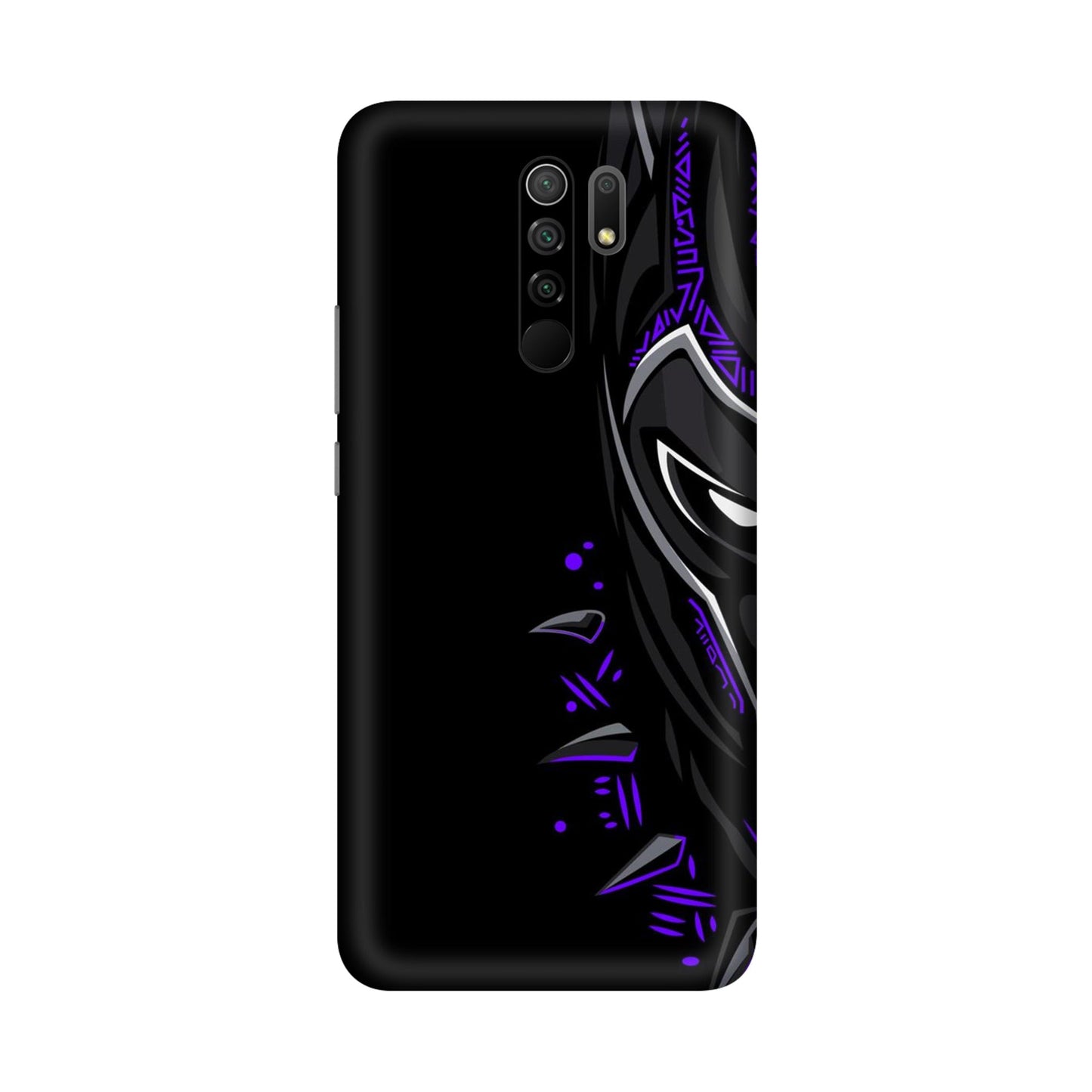 Neon Vibe Cat Mobile Skin For Redmi 9