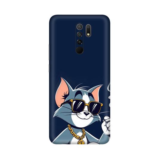 Tom the Boss Cat Mobile Skin For Redmi 9