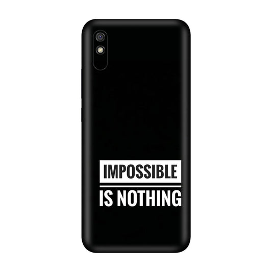 Motivational Text Mobile Skin For Redmi 9A