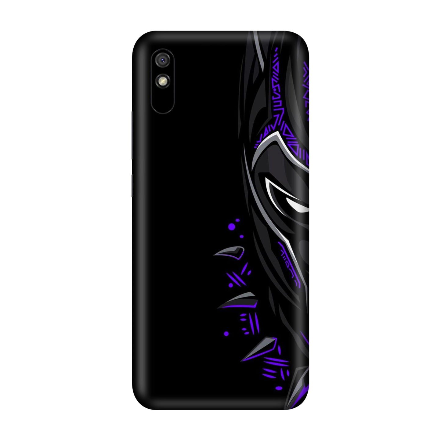 Neon Vibe Cat Mobile Skin For Redmi 9A