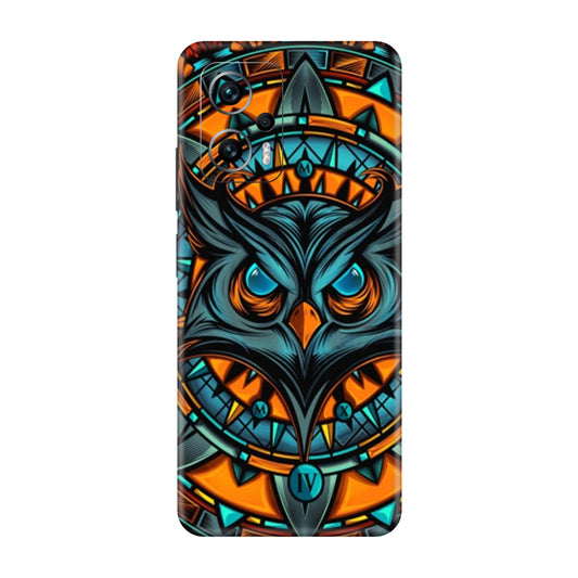 Spirit Owl Mandala Mobile Skin For Redmi K50i 5g