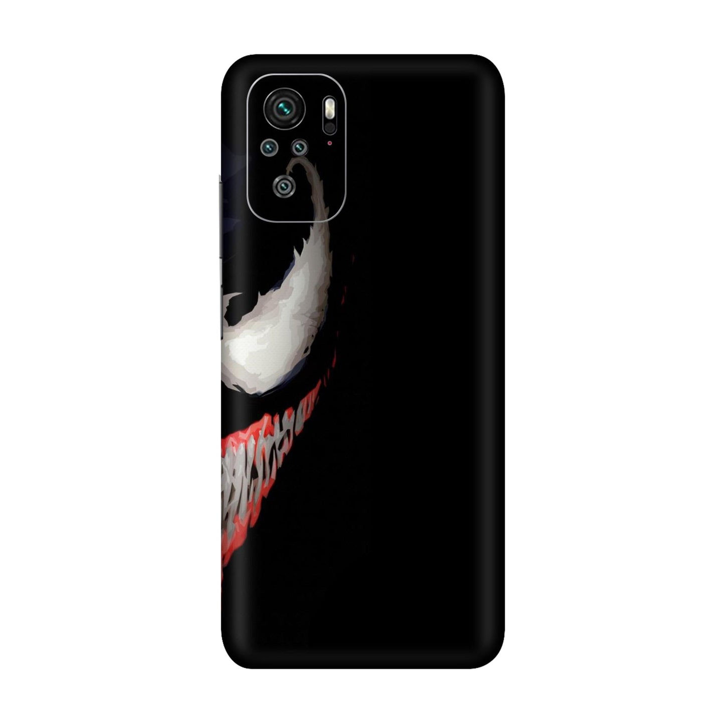 Vibranium Half Mask Mobile Skin For Redmi Note 10