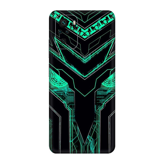 Neon Circuit Predator Mobile Skin For Redmi Note 10S