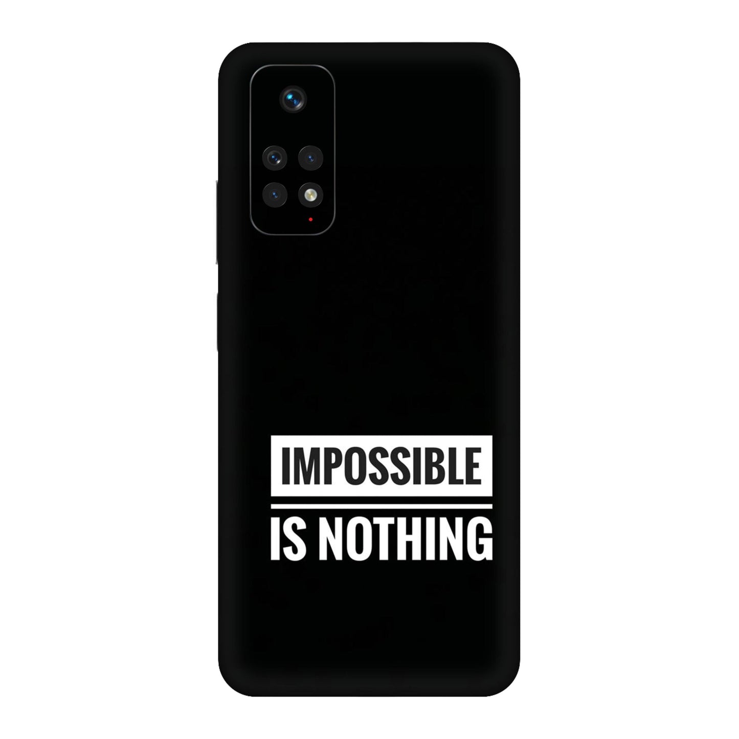 Motivational Text Mobile Skin For Redmi Note 11