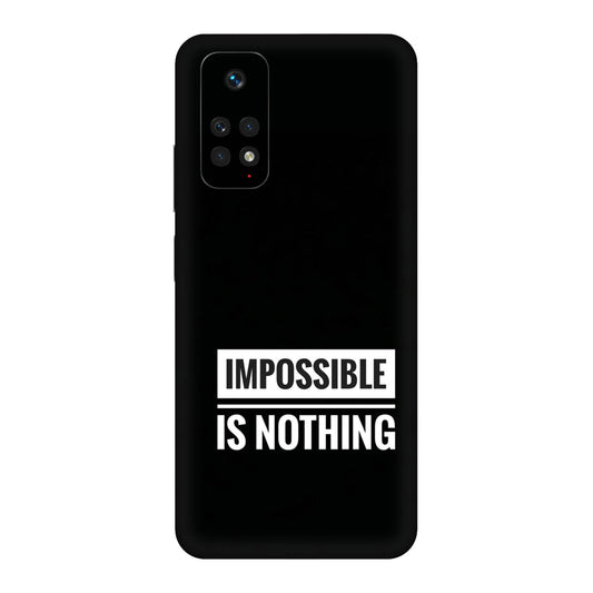 Motivational Text Mobile Skin For Redmi Note 11