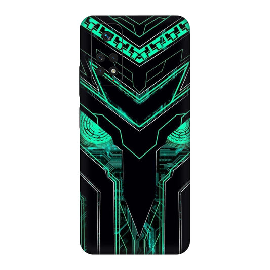Neon Circuit Predator Mobile Skin For Redmi Note 11