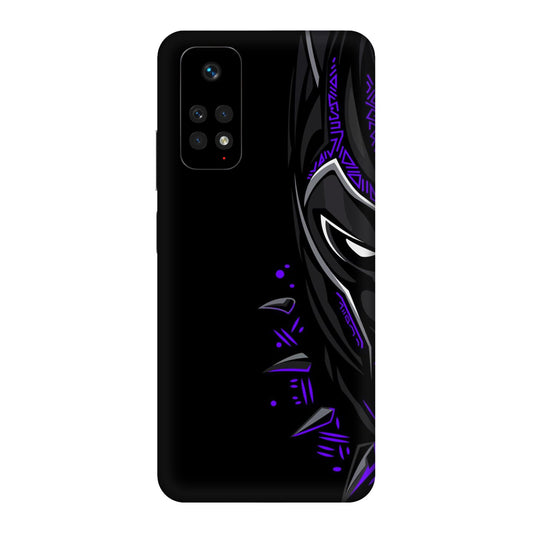 Neon Vibe Cat Mobile Skin For Redmi Note 11