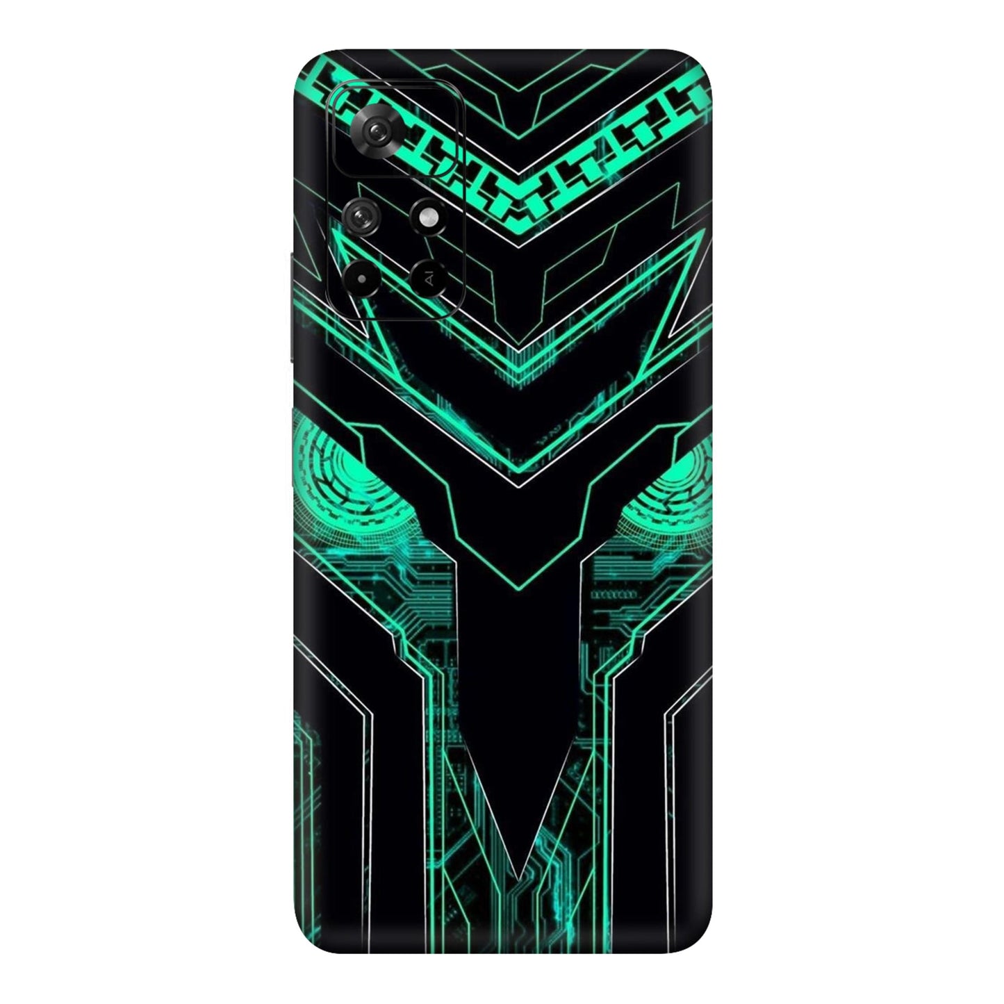 Neon Circuit Predator Mobile Skin For Redmi Note 11T 5g