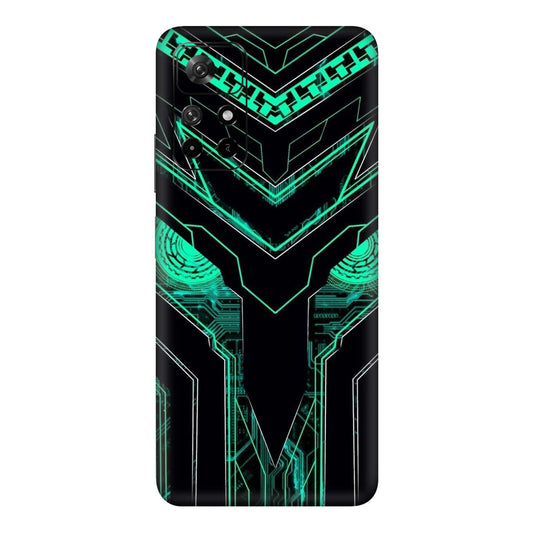 Neon Circuit Predator Mobile Skin For Redmi Note 11T 5g