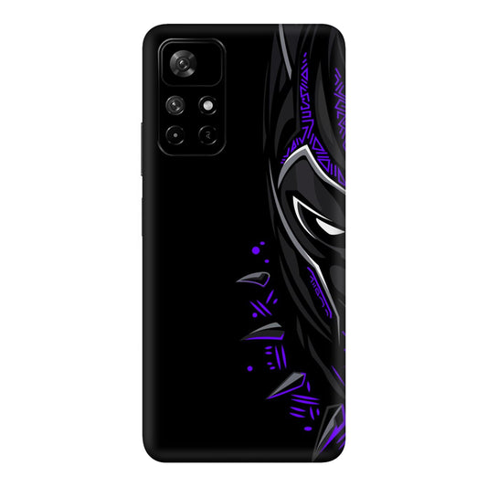 Neon Vibe Cat Mobile Skin For Redmi Note 11T 5g