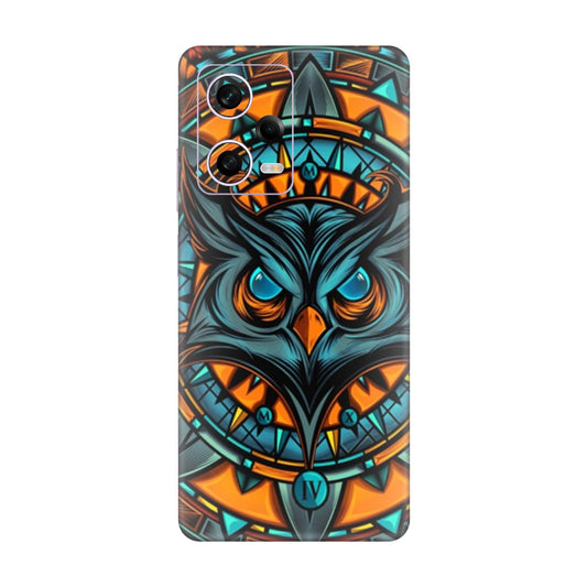 Spirit Owl Mandala Mobile Skin For Redmi Note 12 Pro 5g