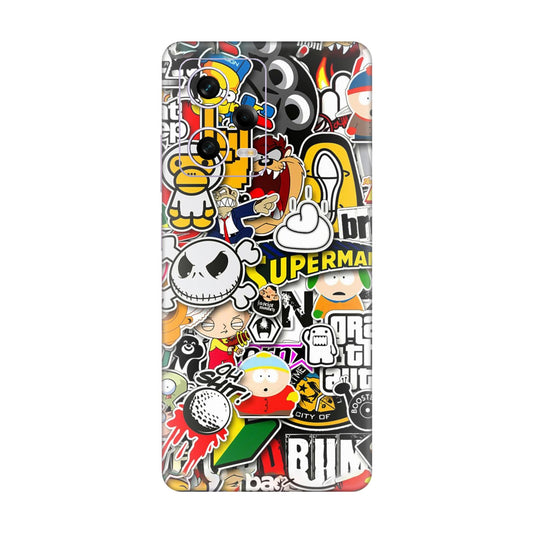 Sukuna Tongue Out Energy Mobile Skin For Redmi Note 12 Pro 5g