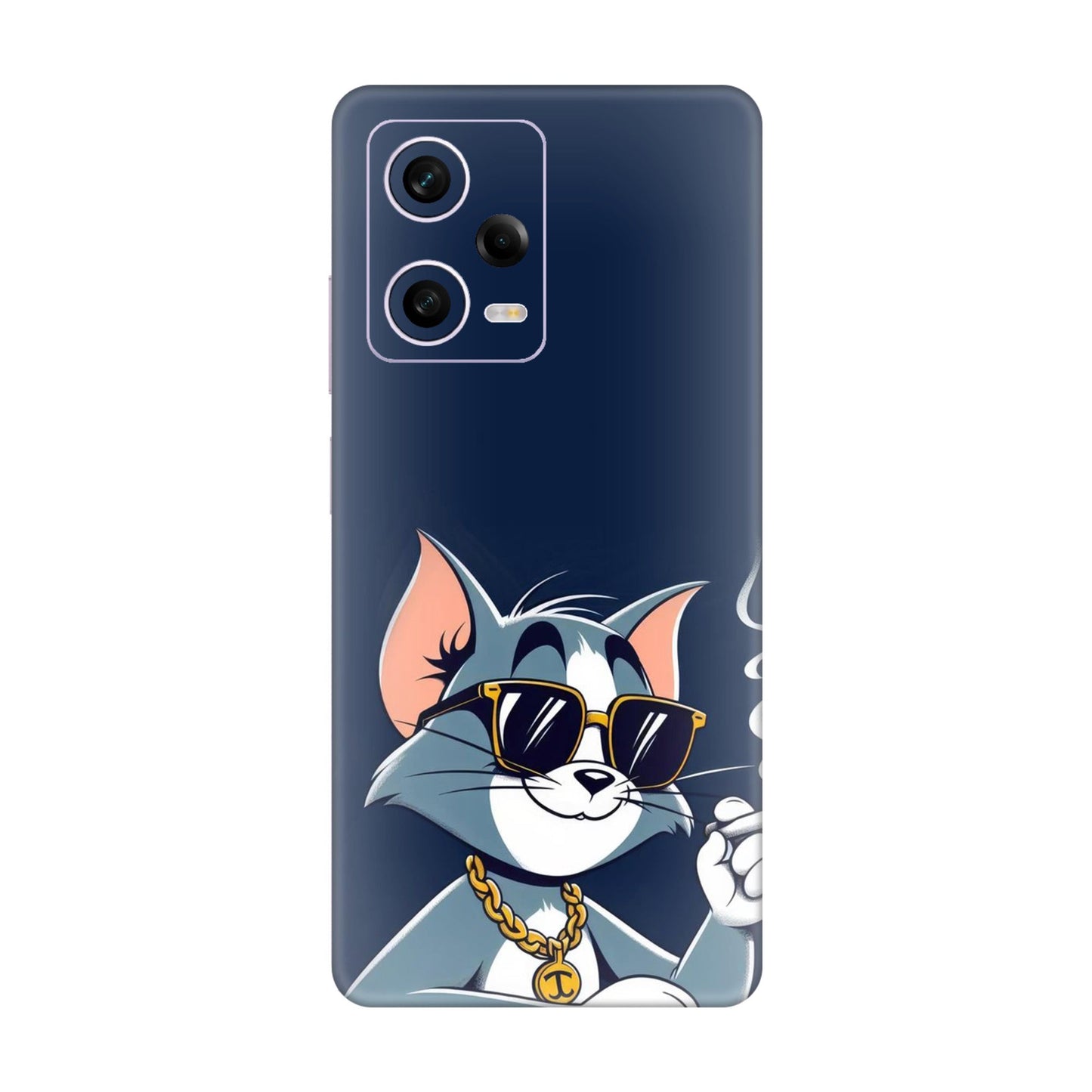 Tom the Boss Cat Mobile Skin For Redmi Note 12 Pro 5g